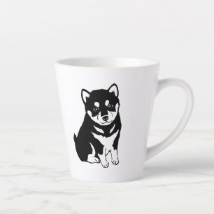 Niedliche Shiba Inu Puppy Art Milchtasse