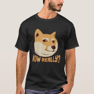 Niedliche Shiba Inu Shirt Fat Funny Dog Gesicht Wo