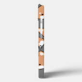 Niedliche Shiba Inu sieht sich lächelnden und blin Case-Mate iPhone Hülle (Rückseite / Links)