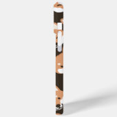 Niedliche Shiba Inu sieht sich lächelnden und blin Case-Mate iPhone Hülle (Rückseite / Links)