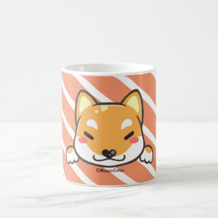 Niedliche Shiba Inu Weiß-Tasse Kaffeetasse
