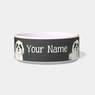 Niedliche Shih Tzu Dog benutzerdefinierte Farbe un Napf