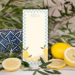 Niedliche Shoppingliste mit Lemons Magnetischer Notizblock<br><div class="desc">Niedliche Checkliste mit Lemons Magnetic Notepad</div>