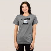 Niedliche Siamese Cat Kitten Tri-Blend Shirt (Vorderseite voll)