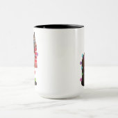 Niedliche siamesische Katze Lover Funny Xmas Weihn Tasse (Zentrum)