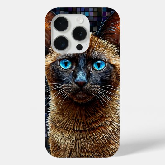 Niedliche Siamkatze Case-Mate iPhone Hülle (Rückseite)