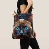 Niedliche Siamkatze Tasche (Von Nahem)