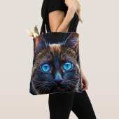 Niedliche Siamkatze Tasche (Von Nahem)