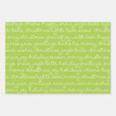 Niedliche Siegel Weihnachtswrapping Paper Sheets Geschenkpapier Set (Vorderseite 3)