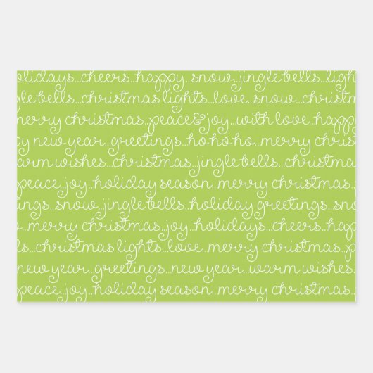 Niedliche Siegel Weihnachtswrapping Paper Sheets Geschenkpapier Set (Vorderseite 3)