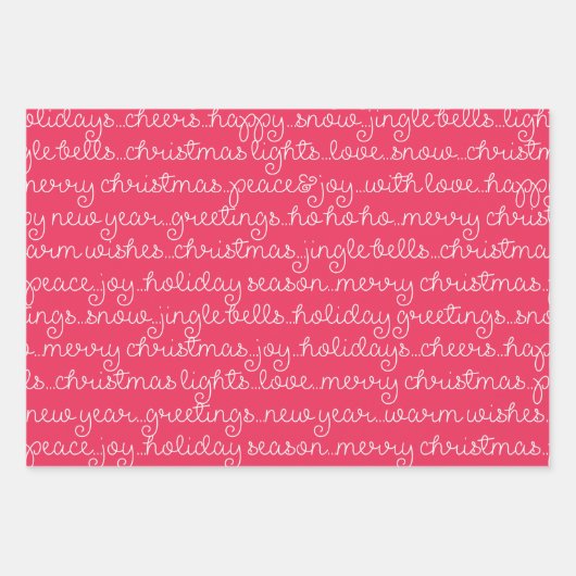 Niedliche Siegel Weihnachtswrapping Paper Sheets Geschenkpapier Set (Vorderseite 3)