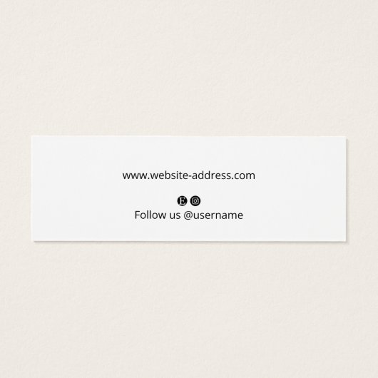 Niedliche Signature-Script-Gestell-Ohrring-Grafikk (Rückseite)