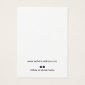 Niedliche Signaturskriptspeicherkarte (Rückseite)