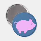 Niedliche Silhouette Magnet (Vorderseite/Rückseite)