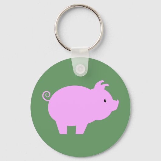 Niedliche Silhouette Schlüsselanhänger (Vorderseite)