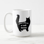 Niedliche SImple Moderne Cat-Mama Kaffeetasse (Links)