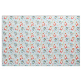 Niedliche Sinterklaas und Muster auf blau Stoff (Fat Quarter (45,7 x 55,9 cm))