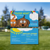 Niedliche Sitzplatzkarte Visitenkarte