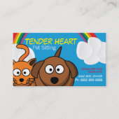 Niedliche Sitzplatzkarte Visitenkarte (Vorderseite)