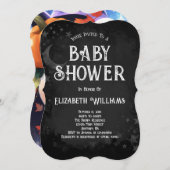 Niedliche Skeleton Halloween Kinderdusche Einladung (Vorne/Hinten)