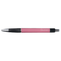 Niedliche Skripttypografie Name Bright Pink