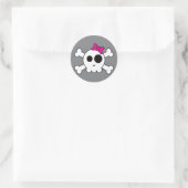 Niedliche Skully Stickers (Tasche)