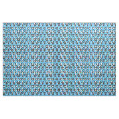 Niedliche Skunks Kids Blue Stoff (Yard (91,4 cm))