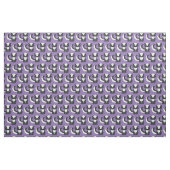 Niedliche Skunks Kinder Lila Stoff (Fat Quarter (45,7 x 55,9 cm))