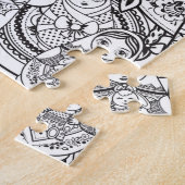 Niedliche slawische Folk Art Nesting Puppen Famili Puzzle (Seite)