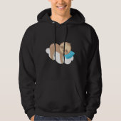 Niedliche Sloth Cloud Hoodie (Vorderseite)