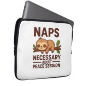 Niedliche Sloth-Nickerchen - Notwendige Erwachsene Laptopschutzhülle (Vorne Rechts)