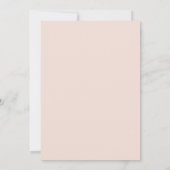 Niedliche Sloth Pastel Kinderdusche Einladung (Rückseite)