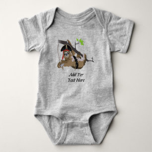 NIEDLICHE SLOTH personalisieren. Baby Strampler