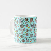 Niedliche Sloth-Tasse Kaffeetasse (Vorderseite Links)