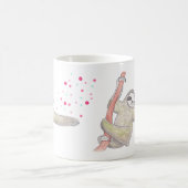 Niedliche Sloth-Tasseglückliche Sloth-Kunst-Tasse Kaffeetasse (Mittel)