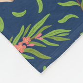 Niedliche Sloths Fleece Blanket (Ecke)