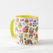Niedliche Sloths Tasse (Vorderseite Links)