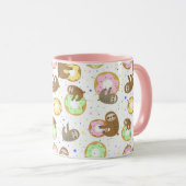 Niedliche Sloths Tasse (VorderseiteRechts)