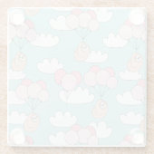 Niedliche Slots Glasuntersetzer (Rückseite)