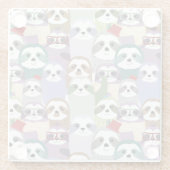 Niedliche Slots Glasuntersetzer (Rückseite)