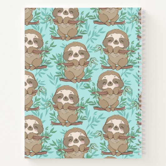 Niedliche Slots Notizblock (Rückseite)