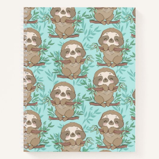 Niedliche Slots Notizblock (Vorderseite)