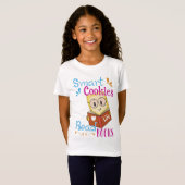 Niedliche Smart Cookies Lesen Sie Bücher T-Shirt (Vorne ganz)