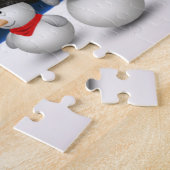 Niedliche Snowmenkonstellation Puzzle (Seite)