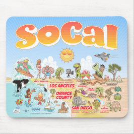 Niedliche SoCal-Maus-Pad Mousepad