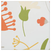 Niedliche Sommer-Blume Nahtloses Muster Stoff (Muster)