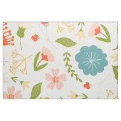Niedliche Sommer-Blume Nahtloses Muster Stoff (Fat Quarter (45,7 x 55,9 cm))