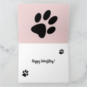 Niedliche Sommer-Border-Collie Karte (Innenseite)