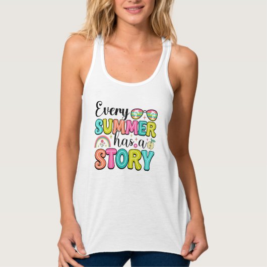Niedliche Sommergeschichte Tank Top (Vorderseite)