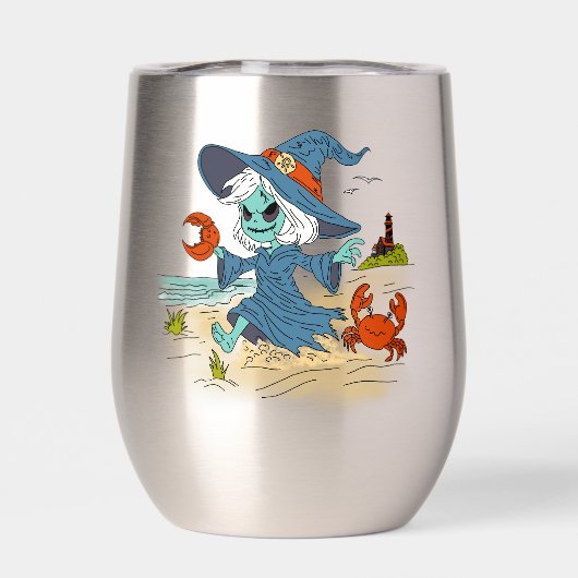 Niedliche Sommerhexe (Rückseite)